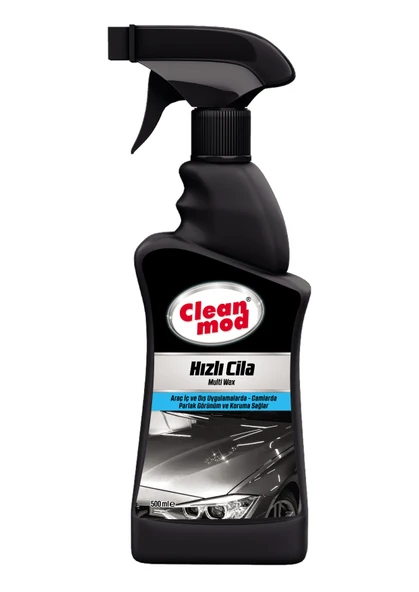 Cleanmod Hızlı Cila Bakım Koruma Araç  İçi ve Dışı 500 ml